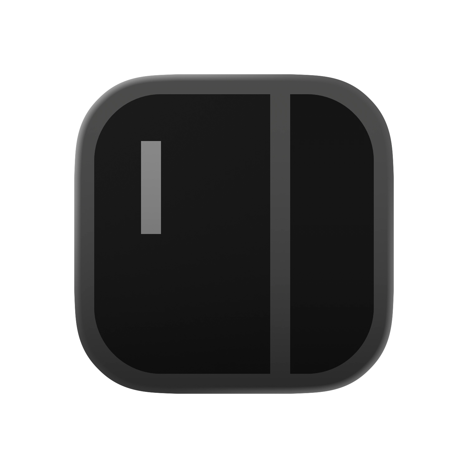 local log app icon in dark mode