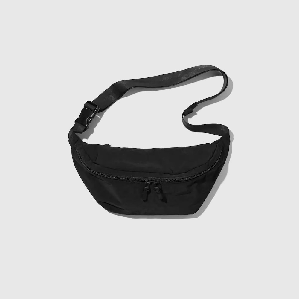 Uniqlo black crossbody bag